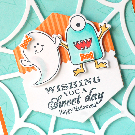 stamps:  polka dot parade #7, Tremendous Treats: Halloween, Trick or Treat<br />
ink:  True...