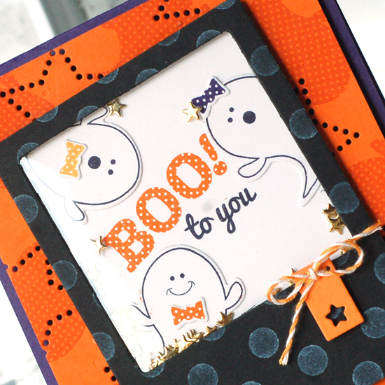 Stamps:  Polka Dot Parade #7, Polka Dot Basics<br />
ink:  Terracotta Tile, Fresh Snow, True...