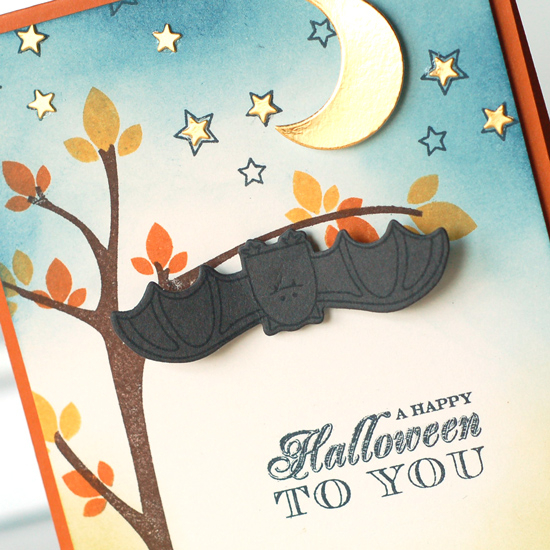 stamps:  Trick or Treat, Tremendous Treats: Halloween, Merry Little Christmas<br />
ink:  Dark...