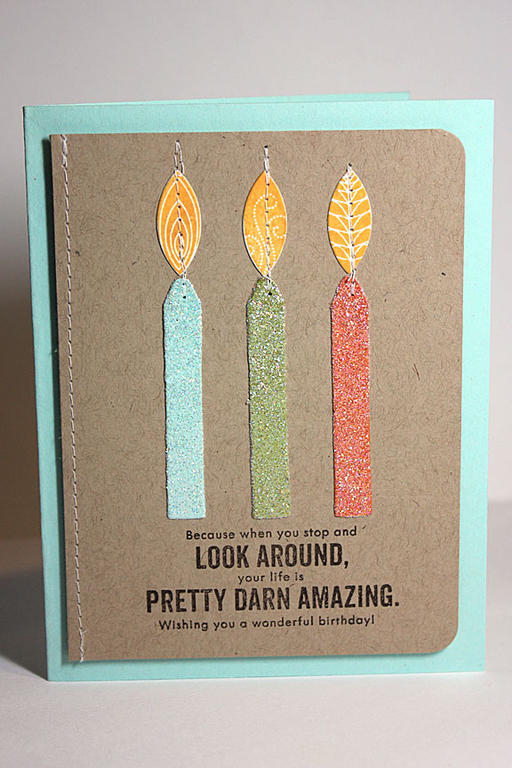 size: 4 1/4&quot; x 5 1/2&quot;<br />
<br />
stamps: Mighty Oak, Inside &amp; Out: Birthday...