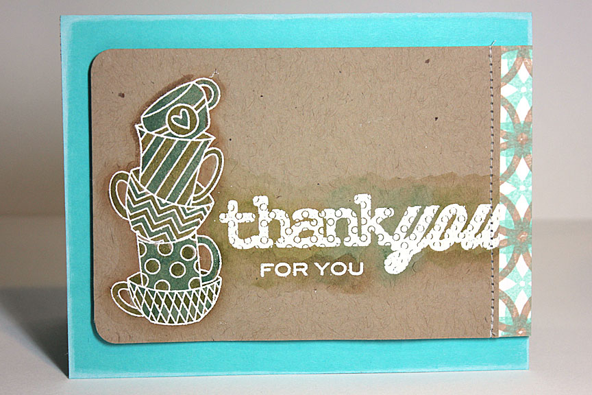 size: 5 1/2&quot; x 4 1/4&quot;<br />
<br />
stamps: Latte Love, Wonderful Words: Thank You,...