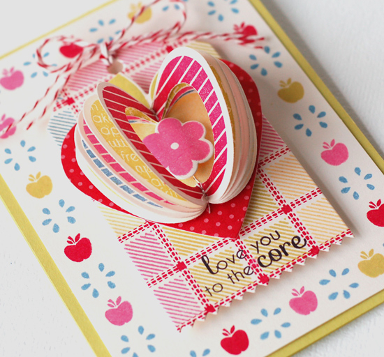 stamps:  Apple Prints, Autumn Pattern Pieces<br />
ink:  Pure Poppy, Hibiscus Burst, Limeade...