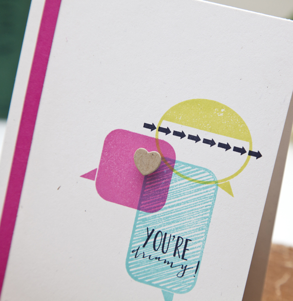 Supplies<br />
<br />
Stamps: Bubble Talk<br />
Ink: Hawaiian Shores, Raspberry Fizz, Limeade...