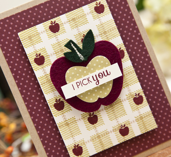 Supplies<br />
<br />
Stamps: Apple Prints, Autumn Pattern Pieces<br />
Ink: Simply...