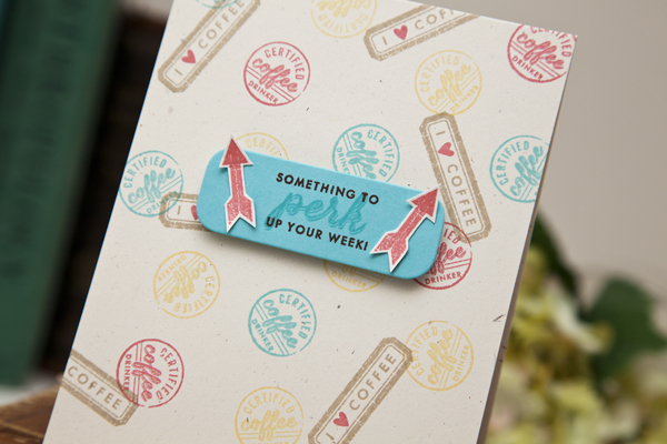 Supplies<br />
<br />
Stamps: Latte Love<br />
Ink: Classic Kraft, Hawaiian Shores, Berry...