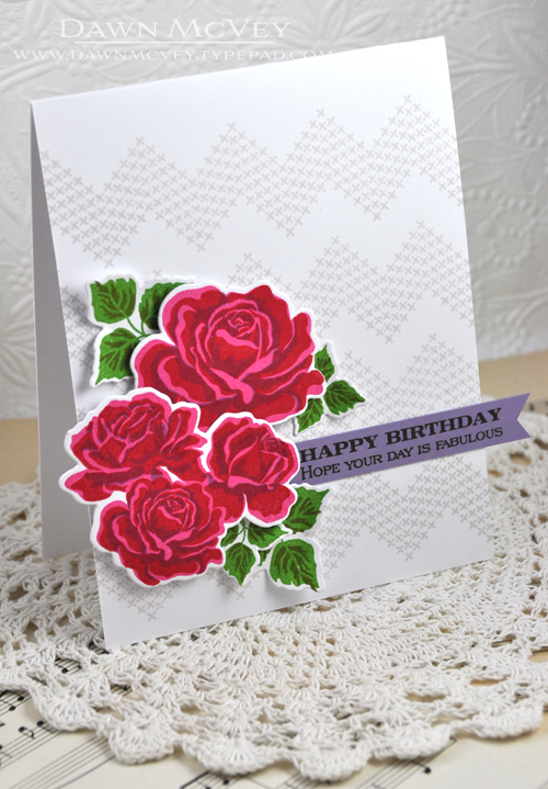 Paper: stamper&#039;s select white<br />
Stamps: Background Basics: Stitching, Boutique...