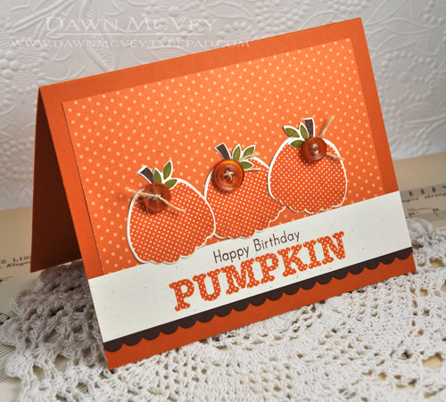 Paper: rustic cream, dark chocolate, canyon clay, canyon clay pattern pack<br />
Stamps: Polka...