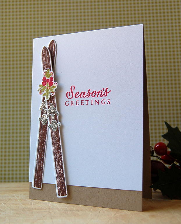 Cardstock: white, kraft, simply chartreuse<br />
Patterned paper: spring moss patterned paper...