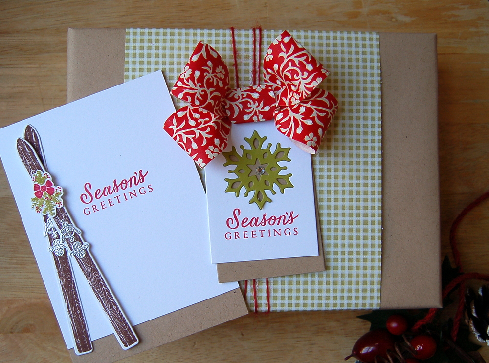 Cardstock: white, kraft, simply chartreuse<br />
Patterned paper: spring moss patterned paper...