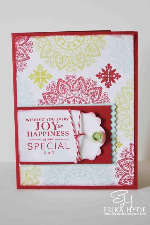 Mehndi Medallion- Happy birthday