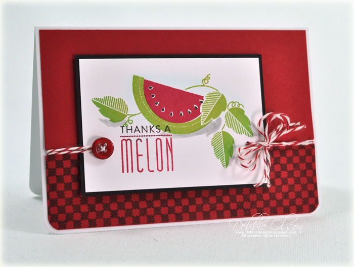 Stamps: Scent-imentals, Background Basics: Stitching<br />
Cardstock: Stampers Select White,...