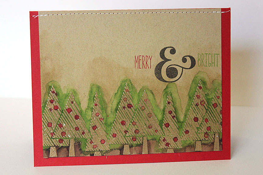 size: 5 1/2&quot; x 4 1/4&quot;<br />
<br />
stamps: Holiday Cheer, Grand Ampersand<br />
<br...
