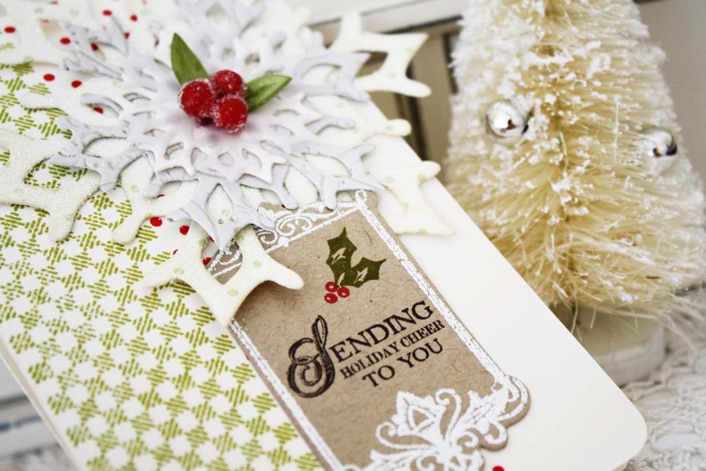 Papertrey Ink Supplies Used:<br />
Stamps:<br />
Boutique Borders:  Christmas, Background...