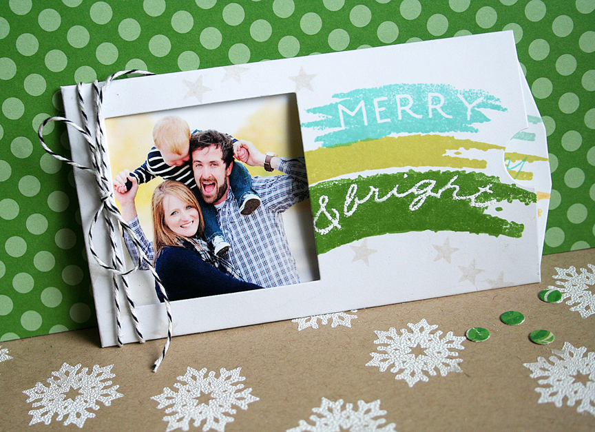 STAMPS: Instant Photo: Holidays, Watercolor Wonder<br />
INK: New Leaf, Hawaiian Shores,...