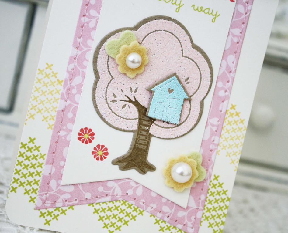Papertrey Ink Supplies Used:<br />
Stamps:<br />
Background Basics:  Stitching, Strawberry...