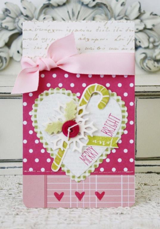 Papertrey Ink Supplies Used:<br />
Stamps:<br />
Grand Ampersand, Candy Cane Christmas<br />...