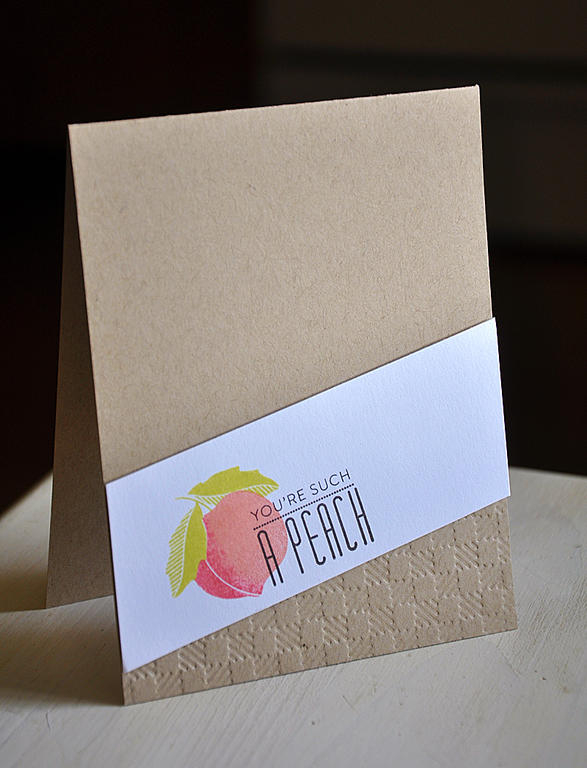 You&#039;re Such A Peach Card