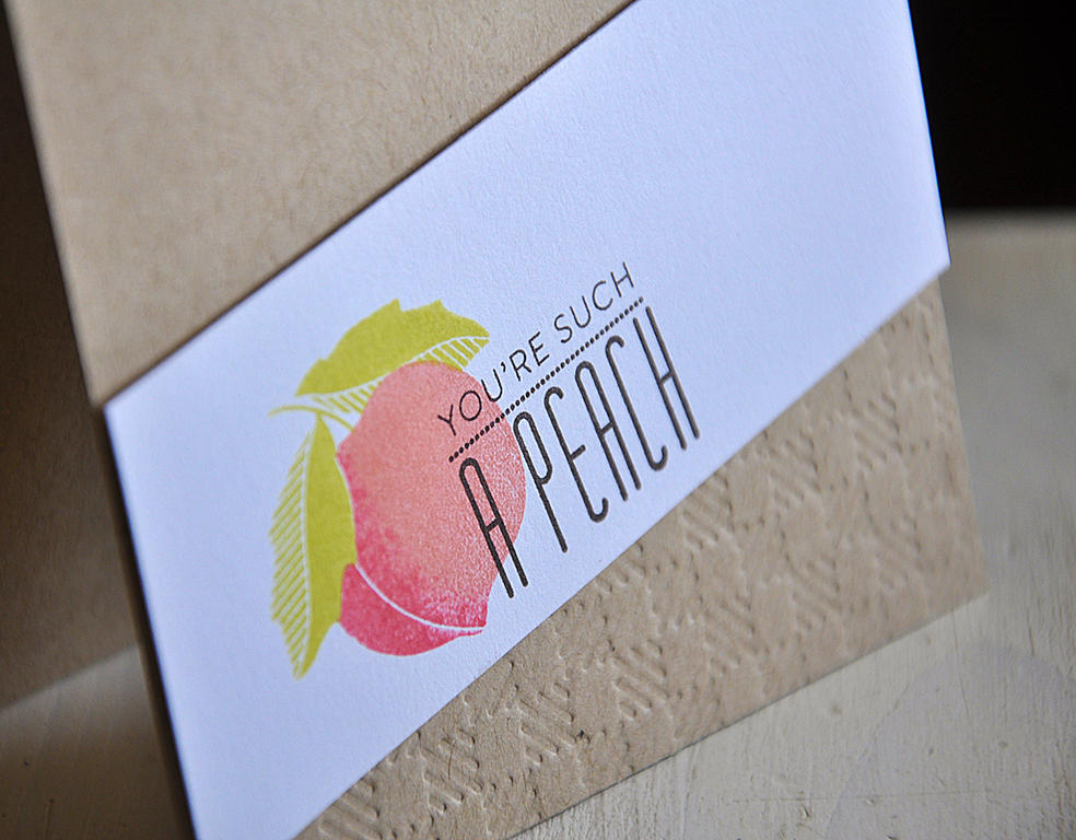 You&#039;re Such A Peach Card Detail