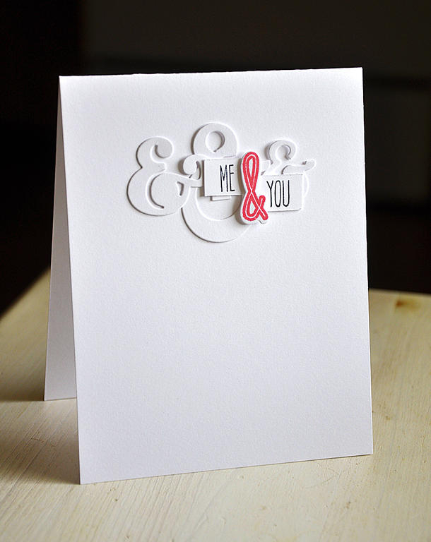 Me &amp; You Card