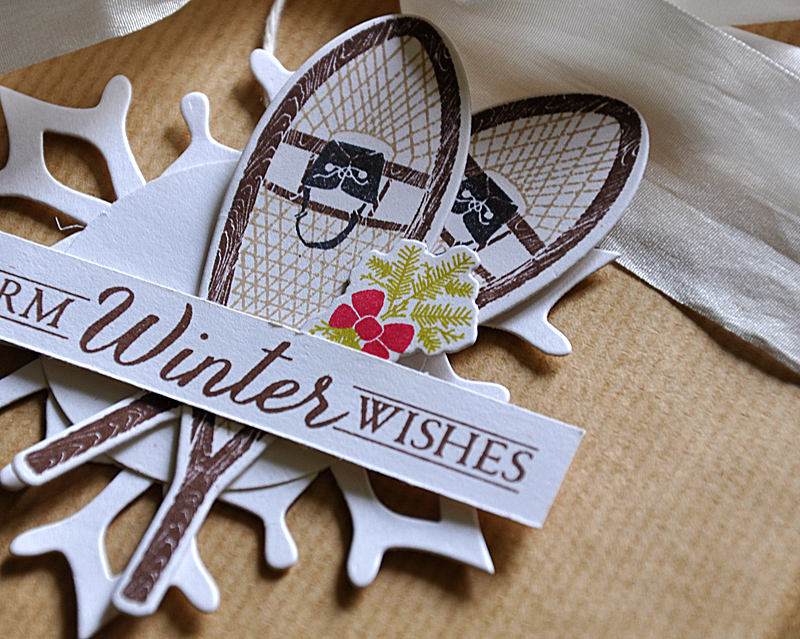 Warm Winter Wishes Tag Detail