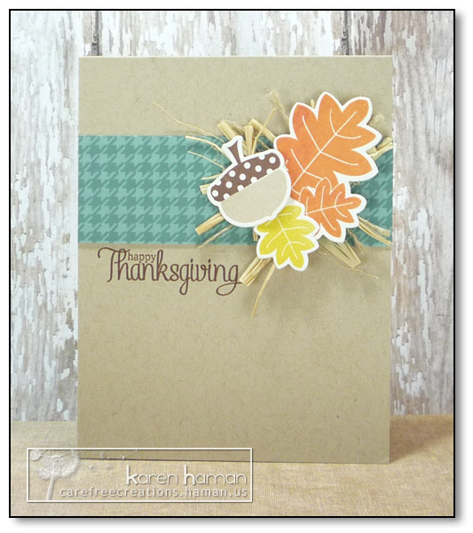Supplies<br />
All supplies Papertrey Ink unless otherwise noted.<br />
Stamps: Autumn...