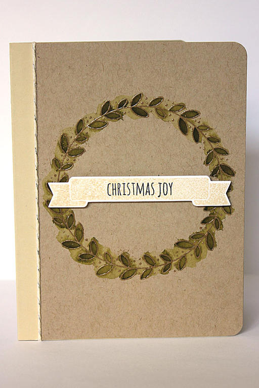 size: 4 1/4&quot; x 5 1/2&quot;<br />
<br />
stamps: Rustic Wreath, Bountiful Banners<br />...