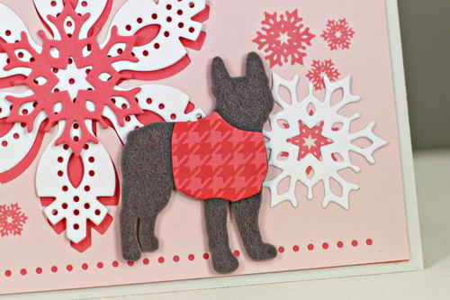 Stamps: Come All Ye Faithful, 2 Feet Deep, BB: Houndstooth<br />
Cardstock: Soft Blush, Berry...