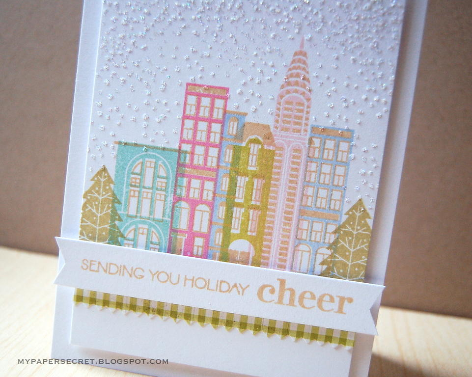 Cardstock: vintage cream<br />
Patterned paper: Lily Bee Designs (Double Dutch 6x6 pad)<br />...