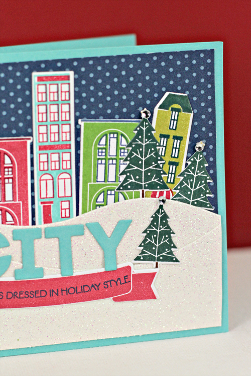 Stamps: City Scene, City Scene Christmas Sentiments<br />
Cardstock: Hawaiian Shores,...