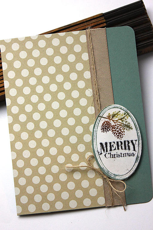 size: 4 1/4&quot; x 5 1/2&quot;<br />
<br />
stamps: 2013 Holiday Tags<br />
<br />
ink:...