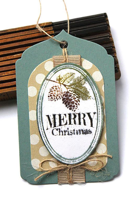 size: 4 1/4&quot; x 5 1/2&quot;<br />
<br />
stamps: 2013 Holiday Tags<br />
<br />
ink:...
