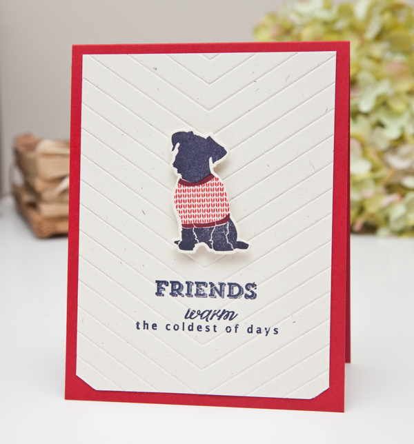 Stamps: Come All Ye Faithful<br />
Ink: True Black, Pure Poppy, Scarlet Jewel<br />
Cardstock:...