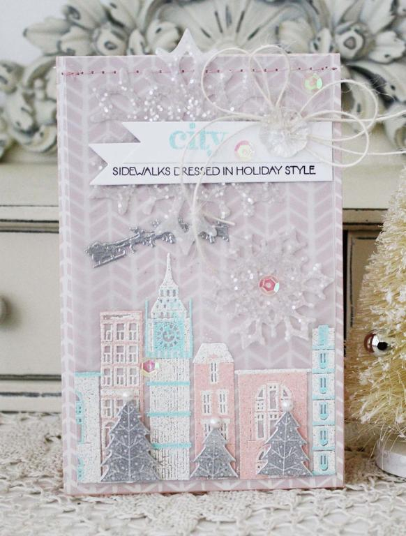 Papertrey Ink Supplies Used:<br />
Stamps:<br />
City Scene<br />
Ink:<br />
Smokey...