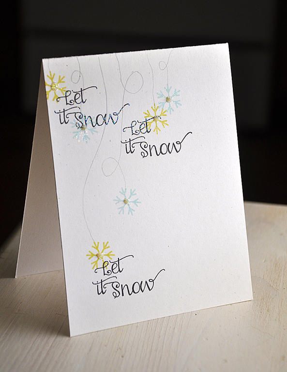 Let It Snow Card