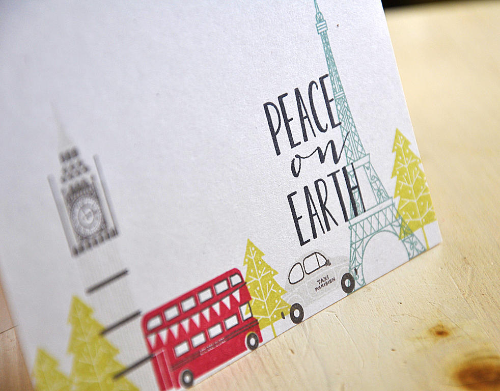 Peace On Earth Card Detail