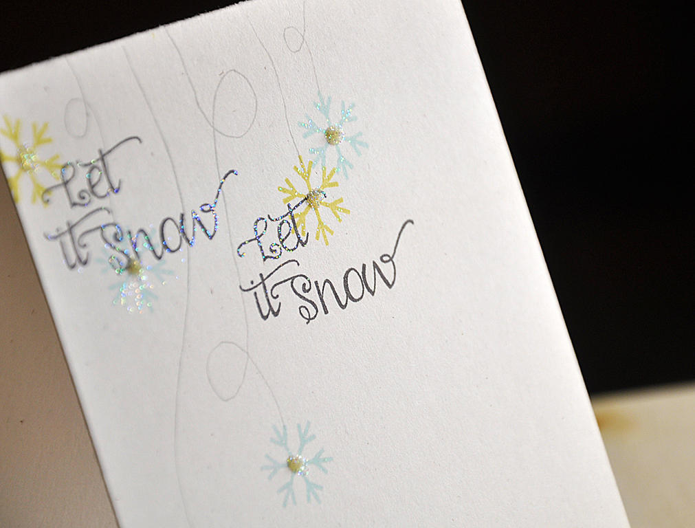 Let It Snow Card Detail