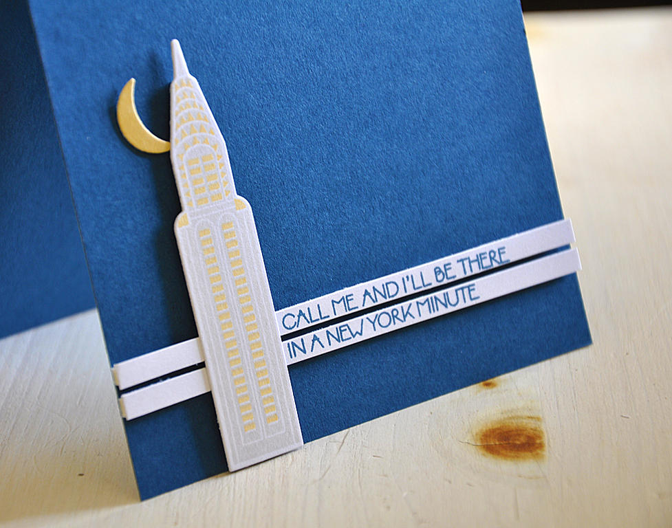 A New York Minute Card Detail