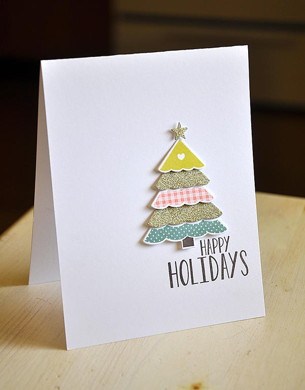 Happy Holiday Tree Card