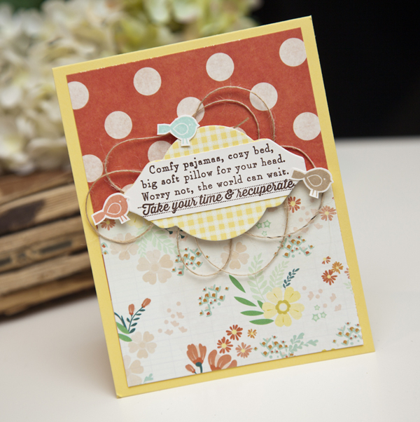 Supplies<br />
<br />
Stamps: Inside &amp; Out: Well Wishes, Tag-Its #2<br />
Ink: Dark...