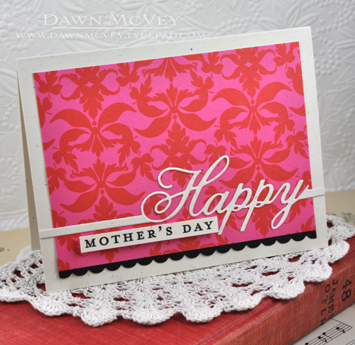 Paper: rustic cream, smokey shadow, damask designs pattern paper<br />
Stamps: Year Round...