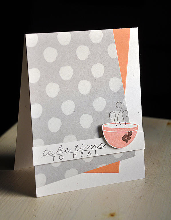 Stamps: Inside &amp; Out: Well Wishes, Comfort Food and Mini Blooms<br />
Ink: Smokey Shadow...