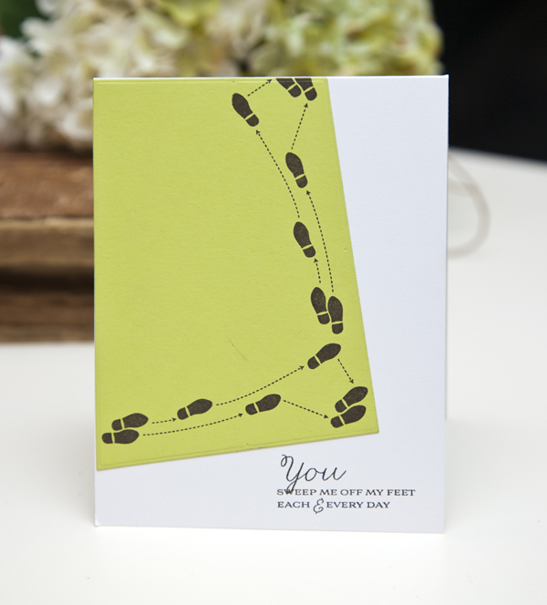 Supplies<br />
<br />
Stamps: Fancy Footwork<br />
Ink: Smokey Shadow<br />
Cardstock:...