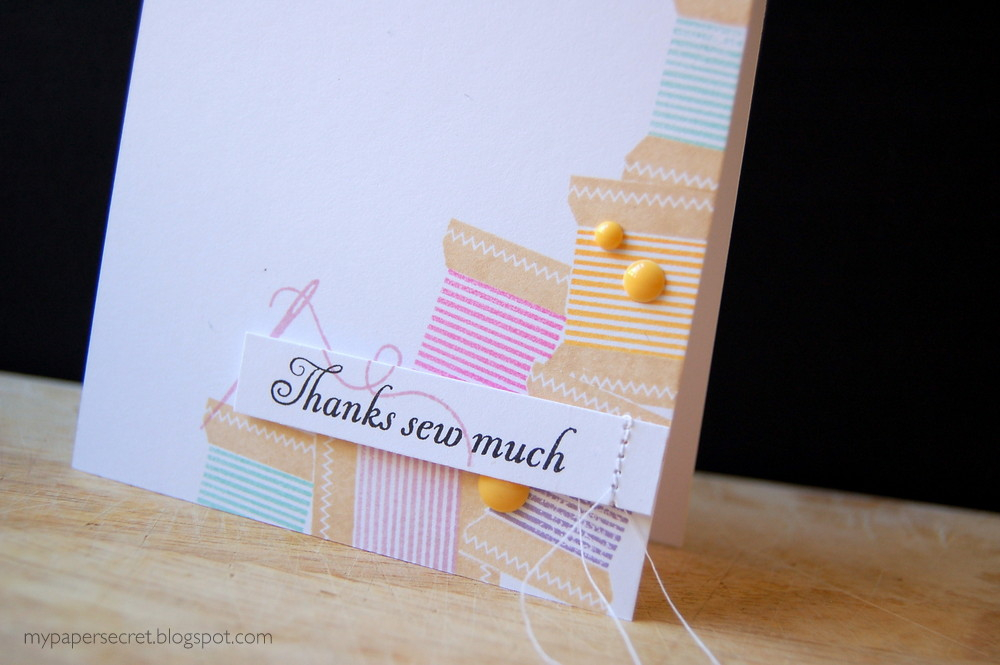 Cardstock: white<br />
Stamps: Stitched With Love<br />
Ink: fine linen, hibiscus burst,...