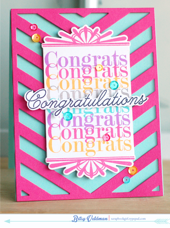 stamps:  boutique borders: congrats, congratulations<br />
ink:  raspberry fizz, summer...