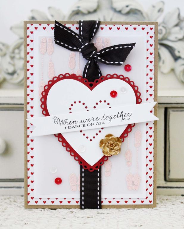 Papertrey Ink Supplies Used:<br />
Stamps:<br />
Fancy Footwork<br />
Cardstock:<br />...