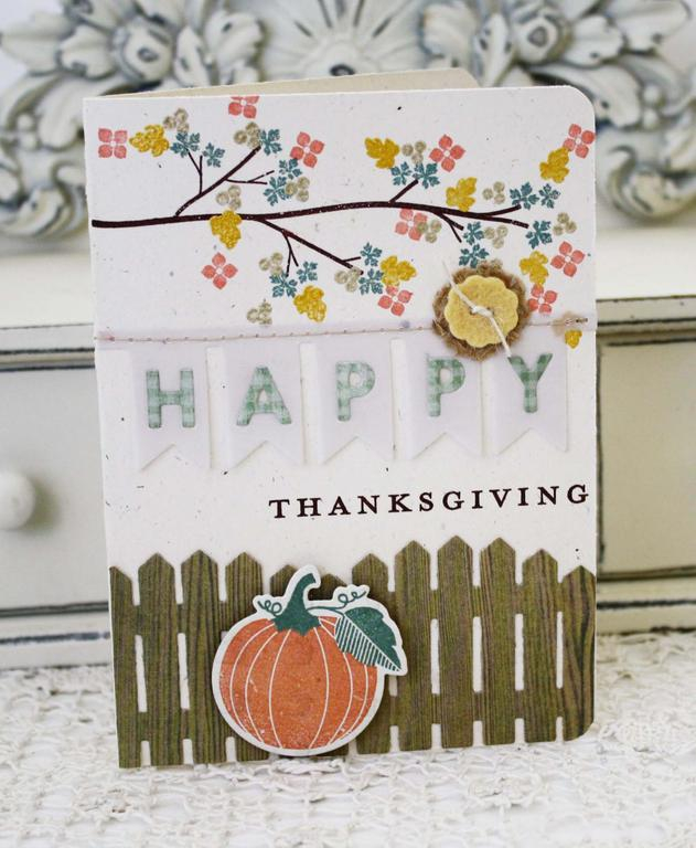 Supplies used from Papertrey Ink:<br />
Stamps:<br />
Year Round Happiness, Out on a Limb,...
