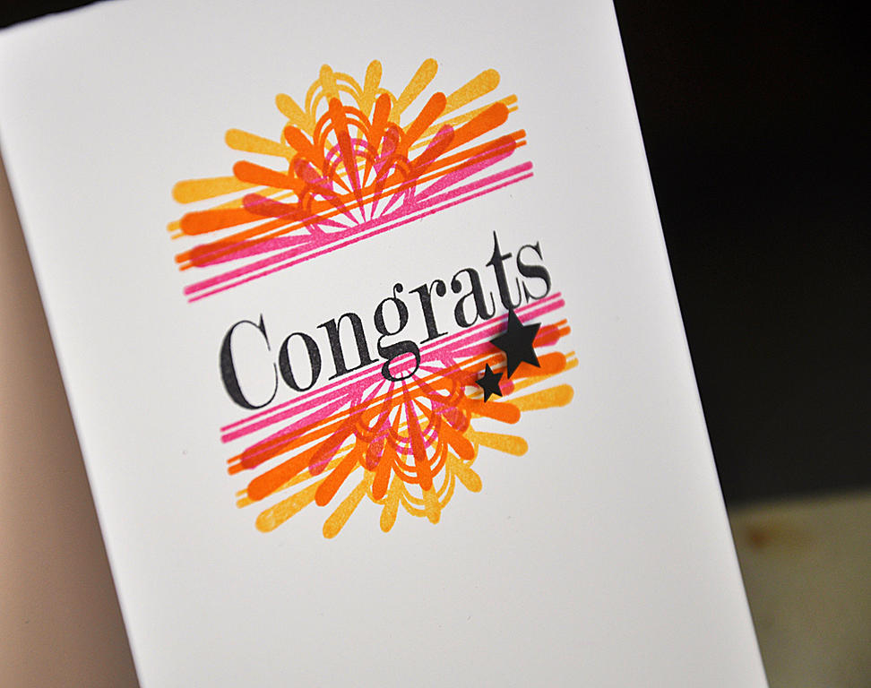Stamps: Boutique Borders: Congrats<br />
Ink: Raspberry Fizz, Orange Zest, Summer Sunrise &amp;...