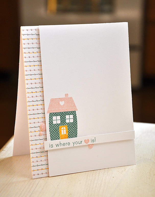 Stamps: Polka Dot Parade #10 &amp; Confetti Garland Borders<br />
Ink: Ocean Tides, Sweet Blush...