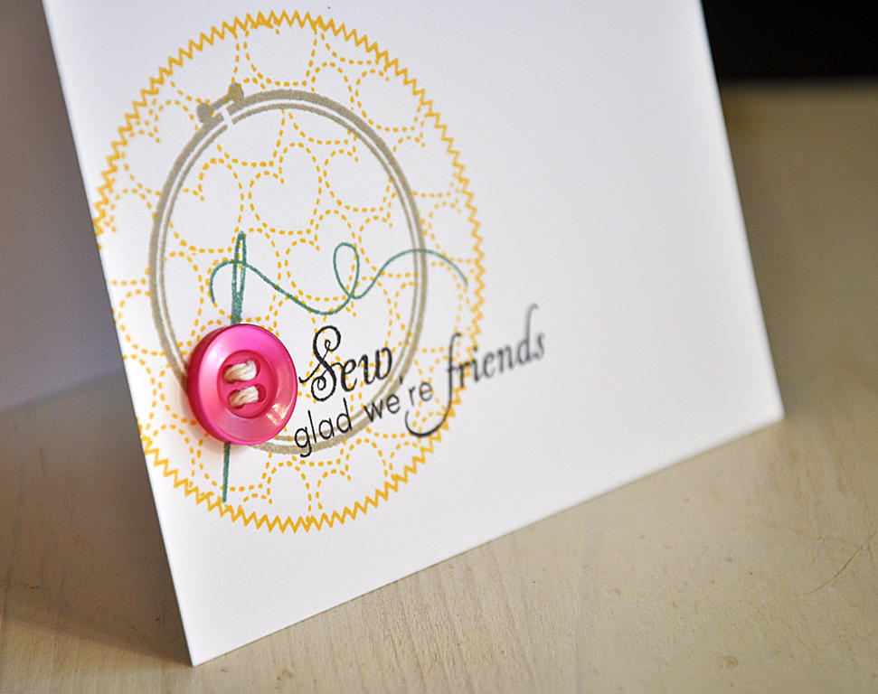 Stamps: Stitched with Love<br />
Ink: Summer Sunrise, Ocean Tides, True Black and Hero Arts Wet...