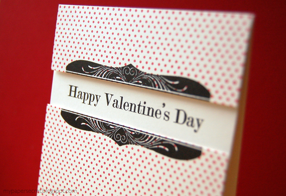 Cardstock: vintage cream<br />
Stamps: Boutique Borders: Valentine, Polka Dot Basics II<br />...